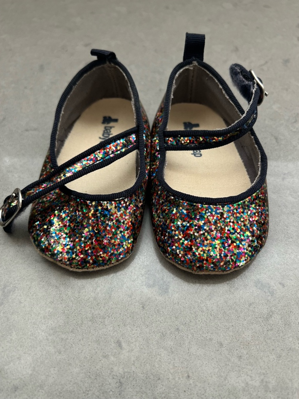 Baby gap 6-12m Glitter Mary Jane Shoes